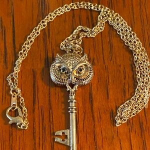 Owl Gold Necklace